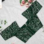 Floral Jakard Elbow