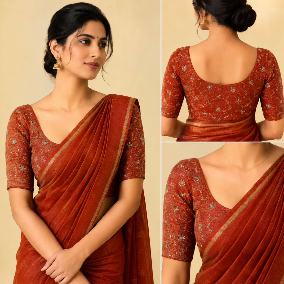 Zari Embroidered Blouse