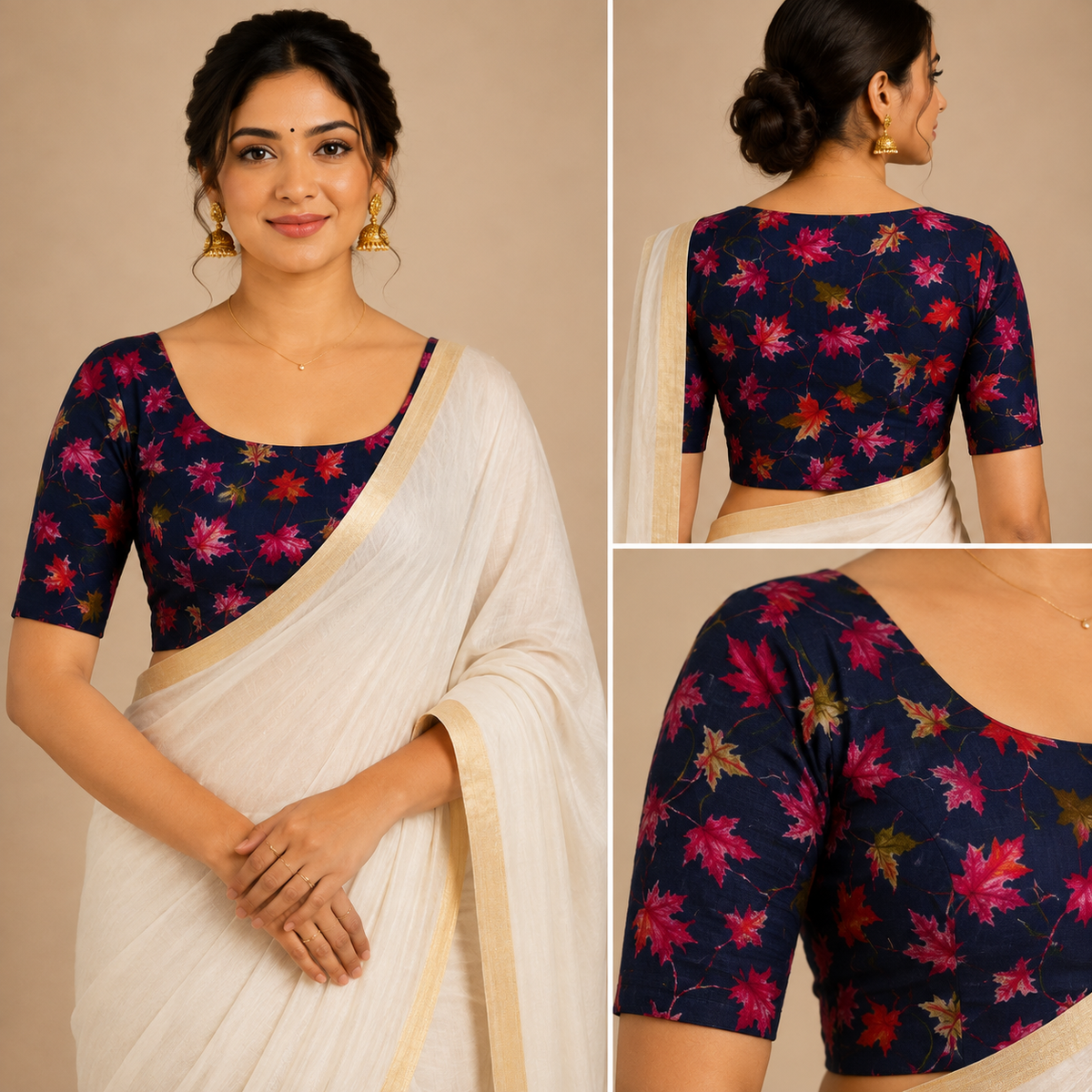Voile Floral Blouse