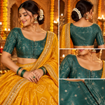 Butta Work Banaras Butta Readymade Blouse