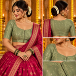 Butta Work Banaras Butta Readymade Blouse