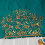 Simple Aariwork Material – Butterfly Design with Beads work