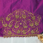 Simple Aariwork Material – Butterfly Design with Beads work