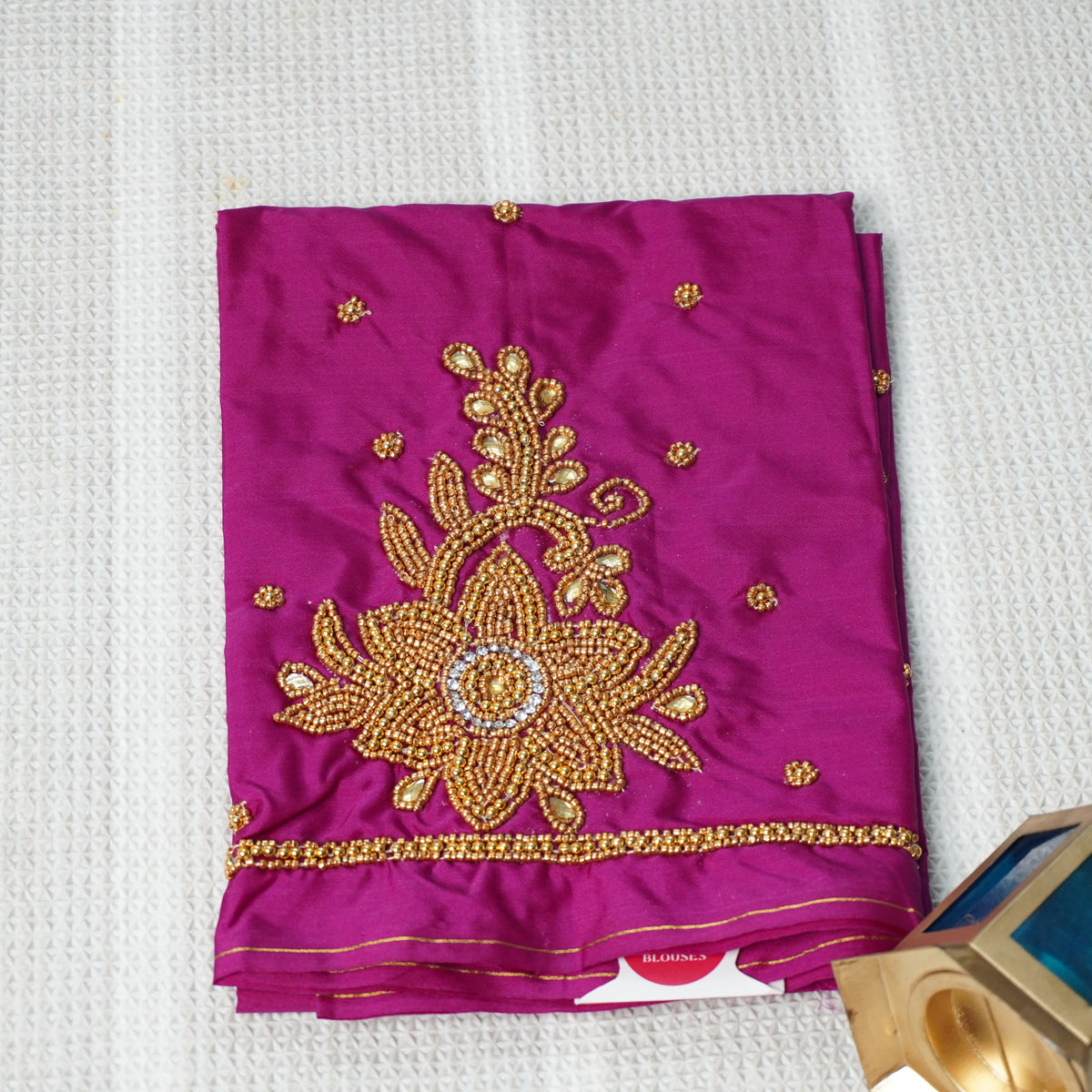 Aari Work Blouse Material - 3