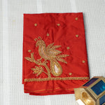 Aari Work Blouse Material - 4