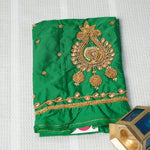 Aari Work Blouse Material - 7