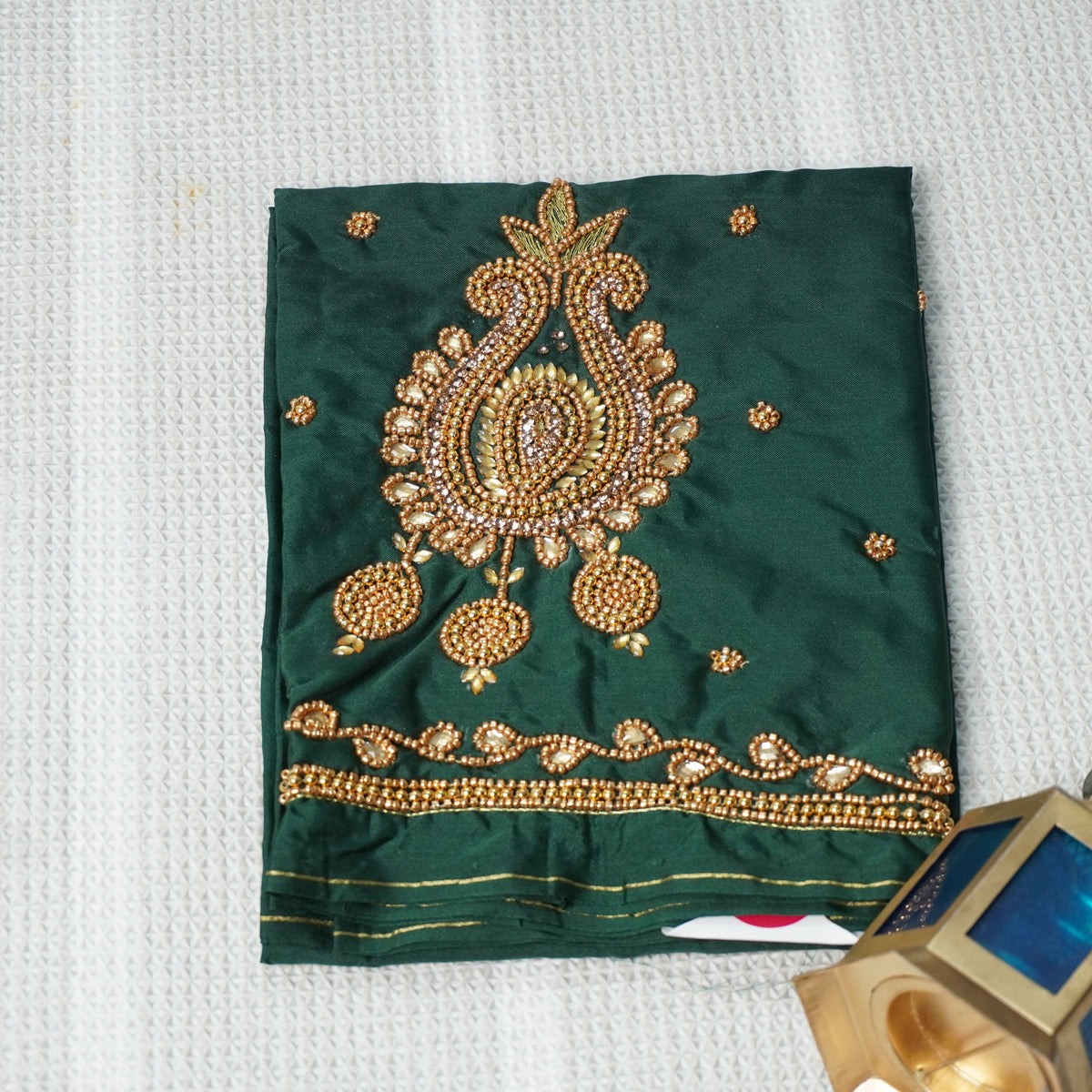Aari Work Blouse Material - 7