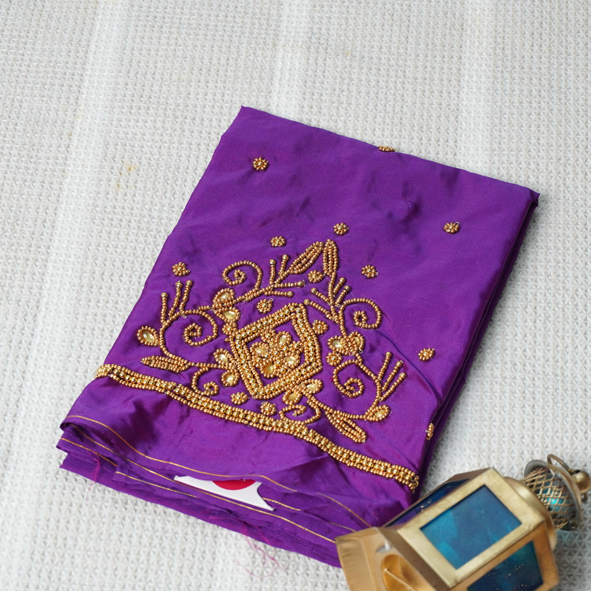 Aari Work Blouse Material - 10