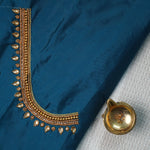 Zari Wave Aari Work Heavy Aariwork Material Blouse