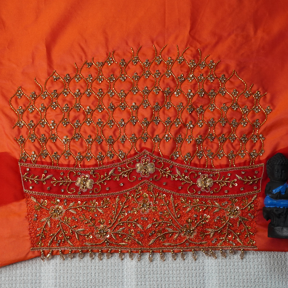 Heavy Aariwork Material Blouse – Regal Aari Work