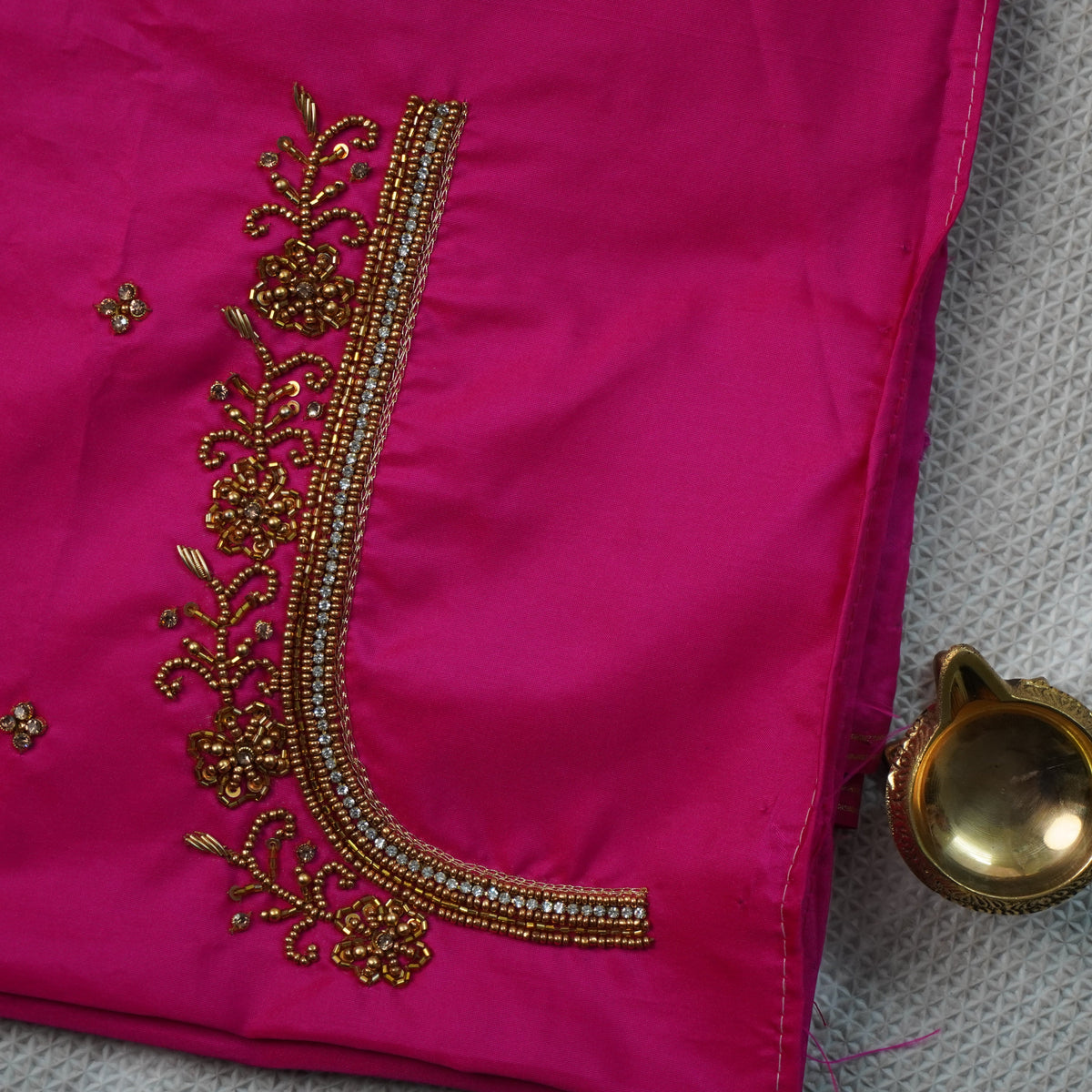 Heavy Aariwork Material Blouse – Regal Aari Work