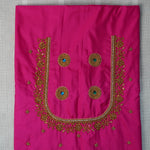 Heavy Aariwork Material Blouse – Regal Aari Work