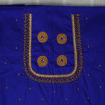Diamond Jaal Aari Work Blouse Material