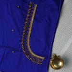Diamond Jaal Aari Work Blouse Material