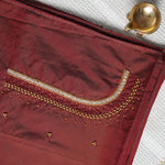 Diamond Jaal Aari Work Blouse Material
