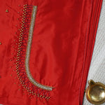 Diamond Jaal Aari Work Blouse Material