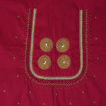 Diamond Jaal Aari Work Blouse Material
