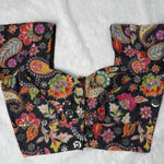 Crepe Viscose Position Print Embroidery