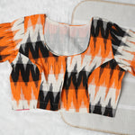 Ikkat Print Readymade Blouse