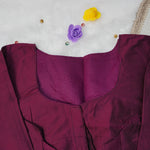 Premium Silk Cotton Blouse – High Neck, Full Hand Sleeve