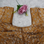 Floral Jakard Elbow