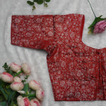 Floral Jakard Elbow