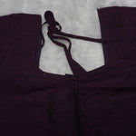 Temple Border Elbow Blouse,