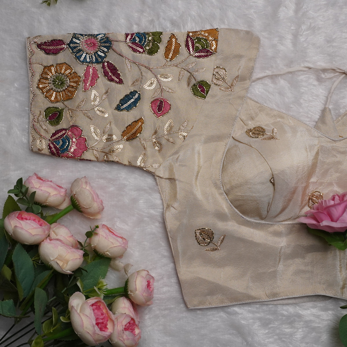 Floral Elegance Hand Work