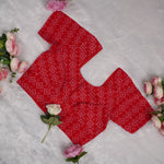 Red Badhini Print