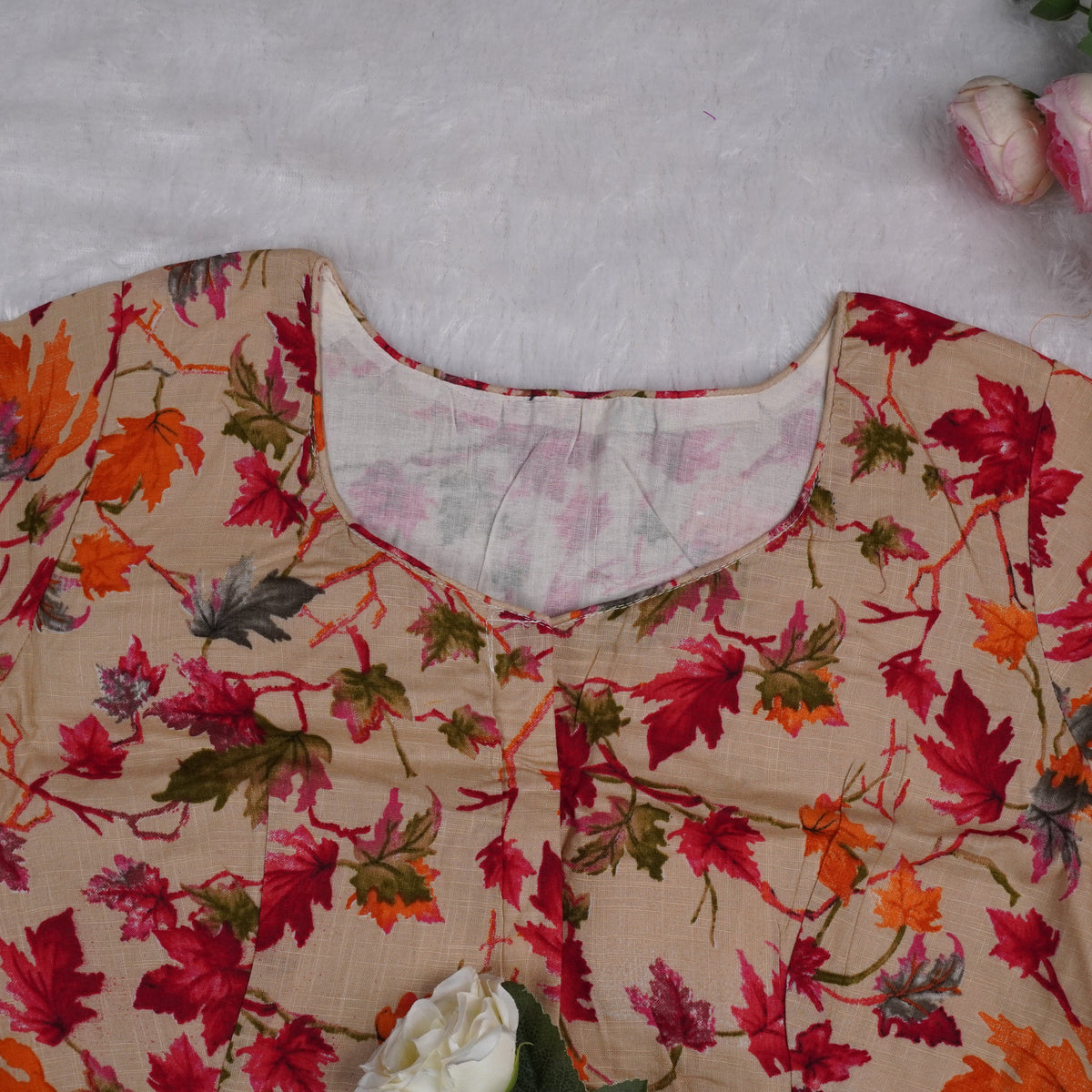 Voile Floral Blouse
