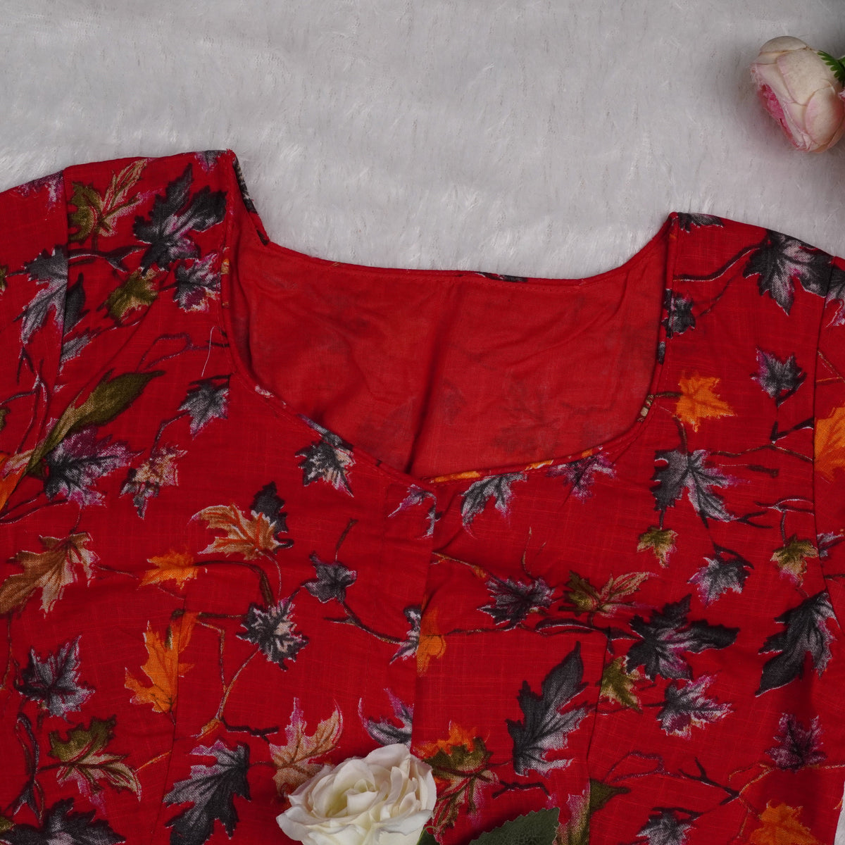 Voile Floral Blouse