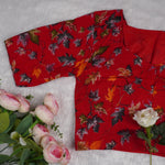 Voile Floral Blouse