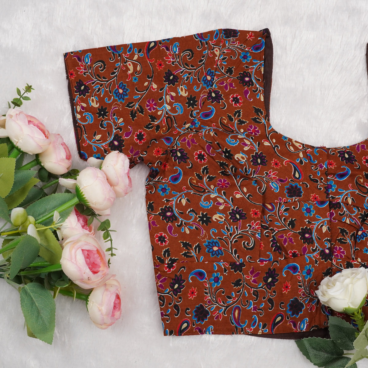 Google Floral Print Blouse