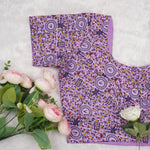 Verdant Vine Print Blouse