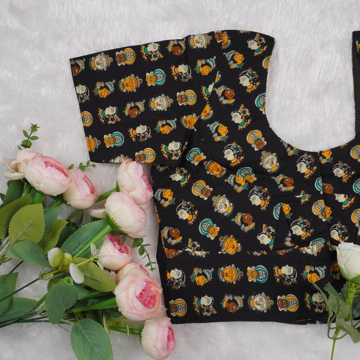 Kalamkari Muse Printed Blouse