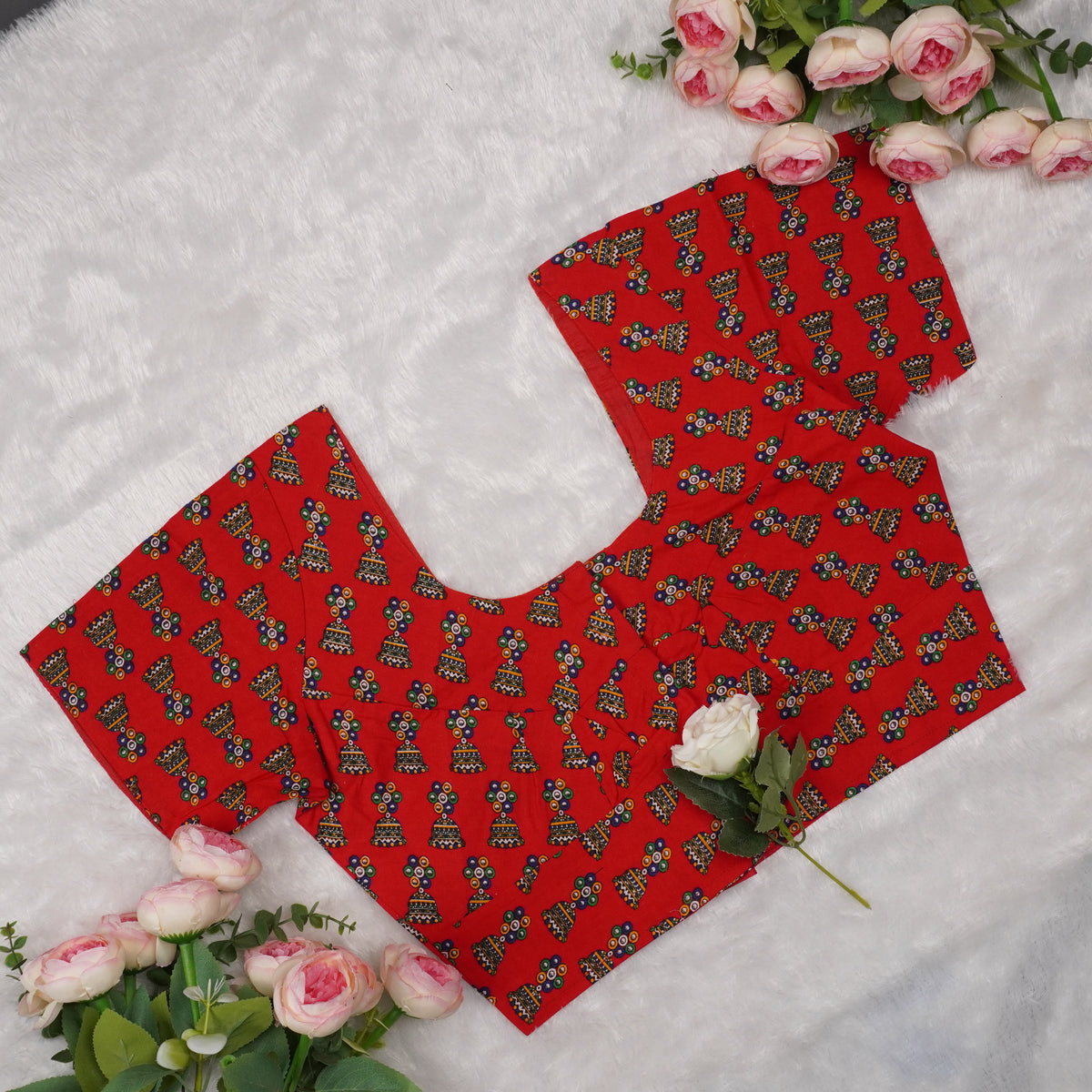 Google Print Blouse