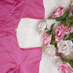 Silk Cotton Elbow Sleeve Blouse