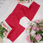 Silk Cotton Elbow Sleeve Blouse