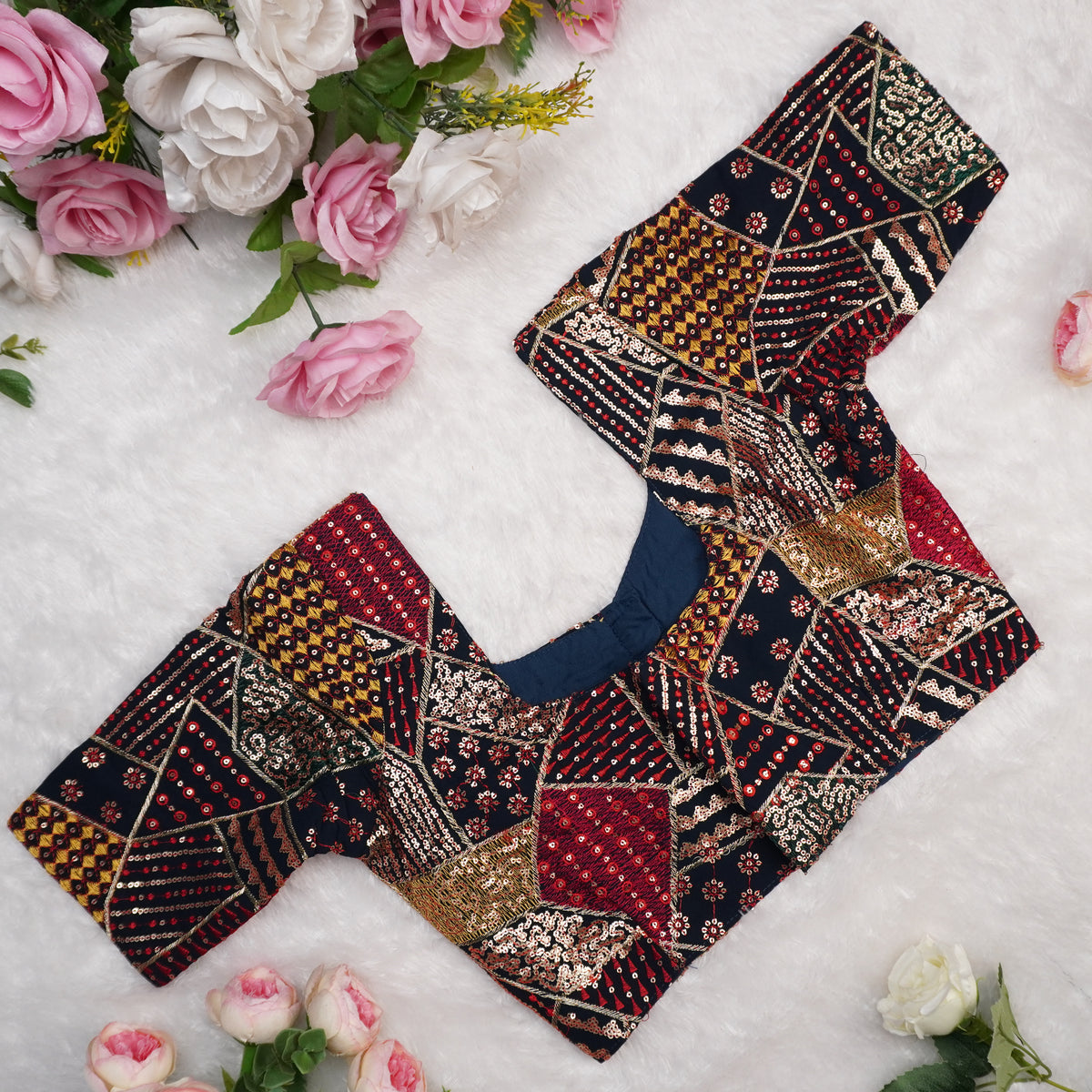 Patchwork Royale Blouse