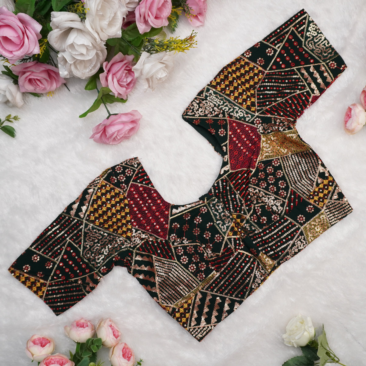 Patchwork Royale Blouse