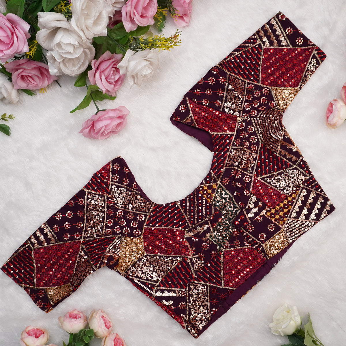 Patchwork Royale Blouse