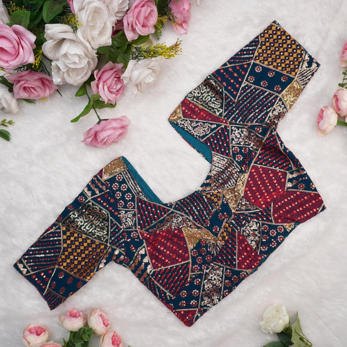Patchwork Royale Blouse