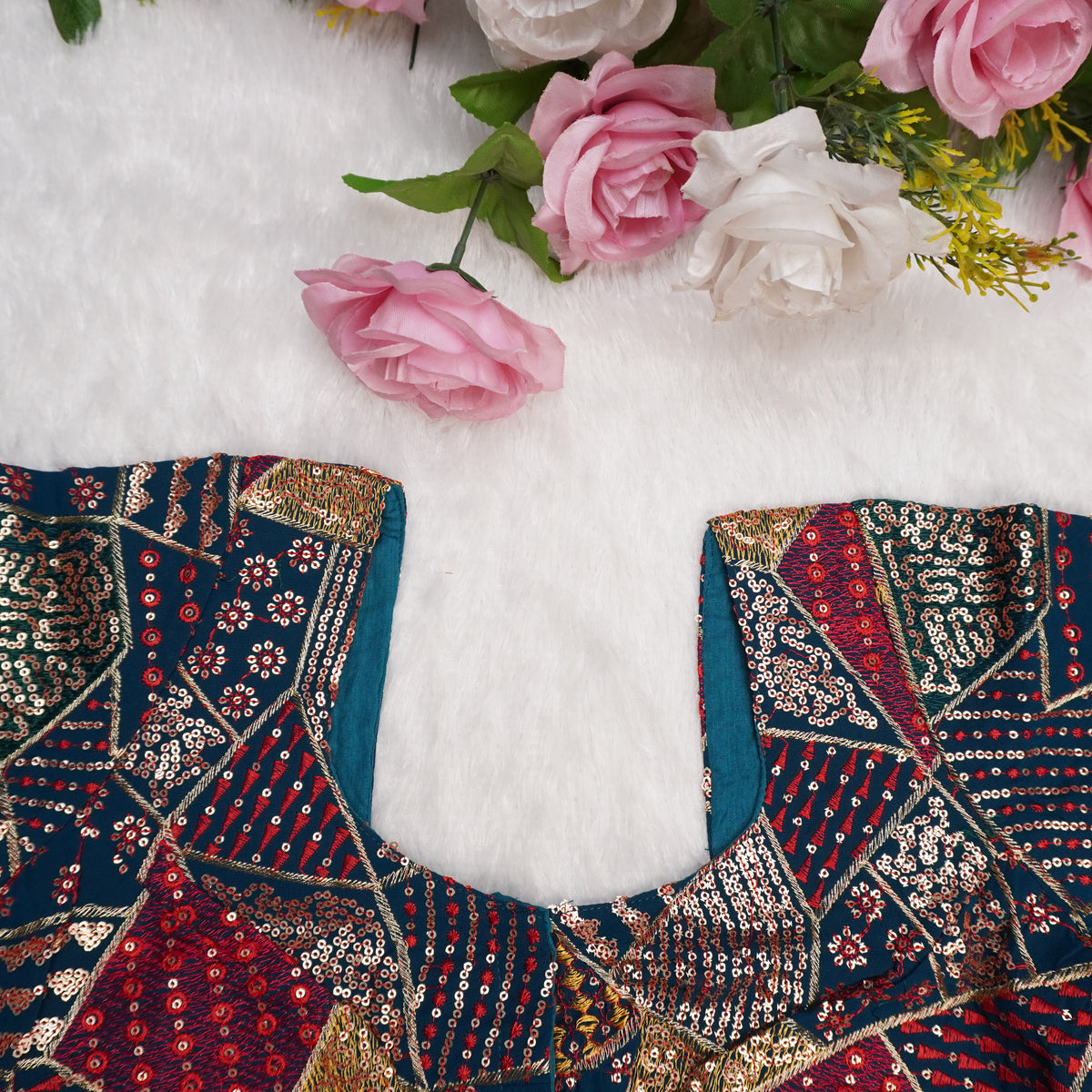 Patchwork Royale Blouse
