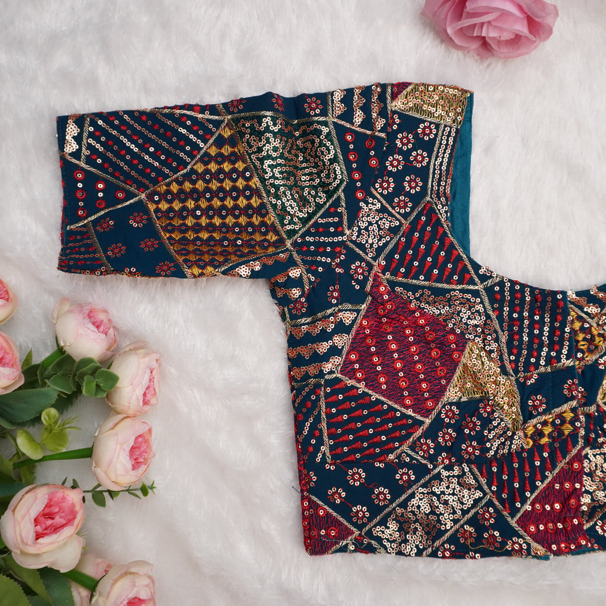 Patchwork Royale Blouse