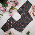 Royal Feather Blouse