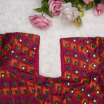 Royal Feather Blouse