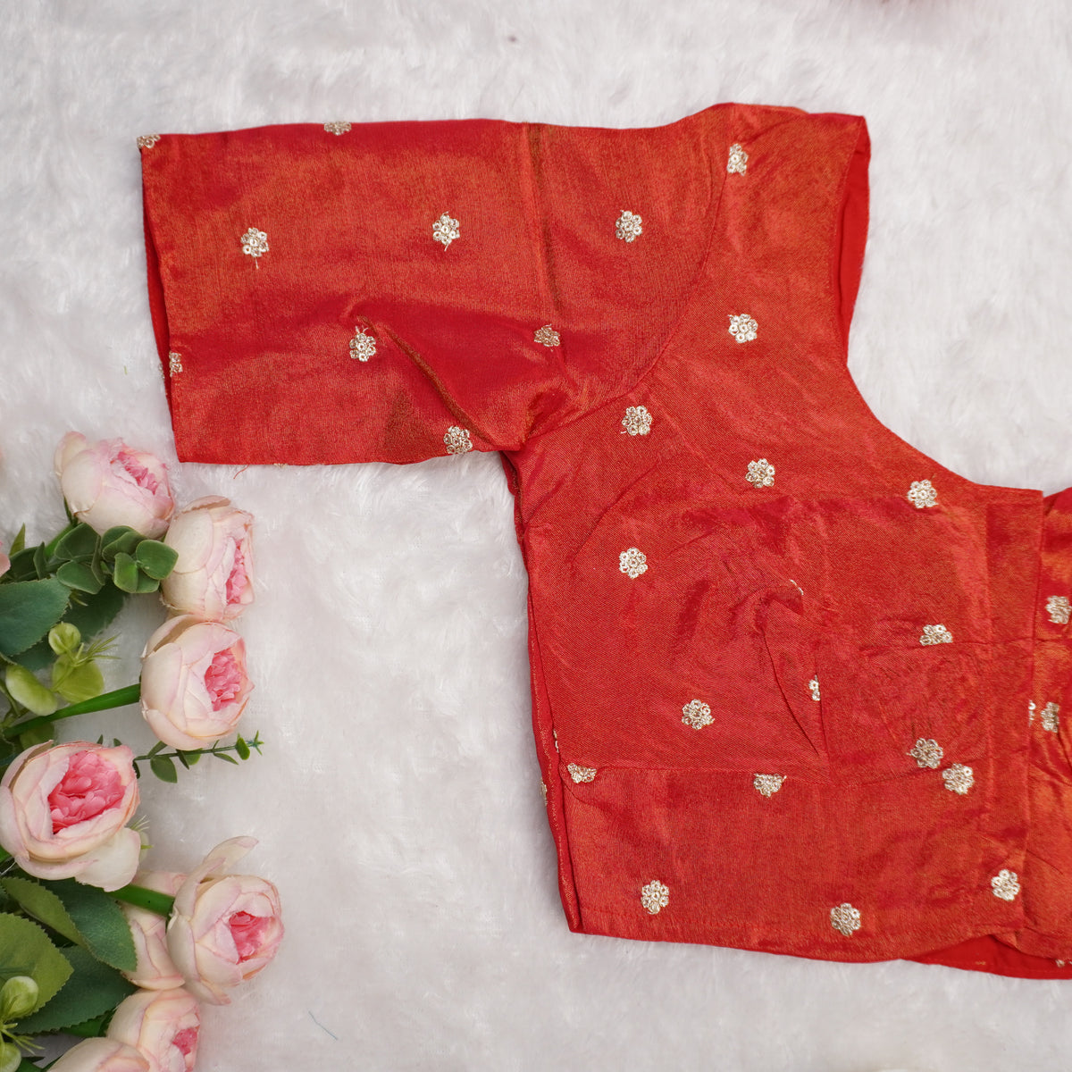 Coral Bloom Blouse