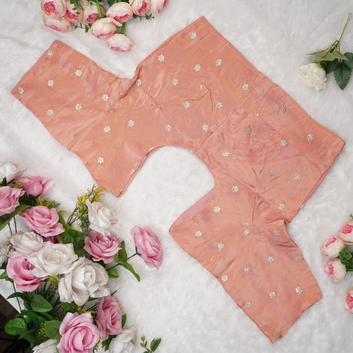 Coral Bloom Blouse