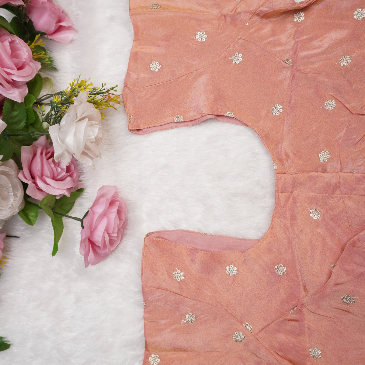 Coral Bloom Blouse