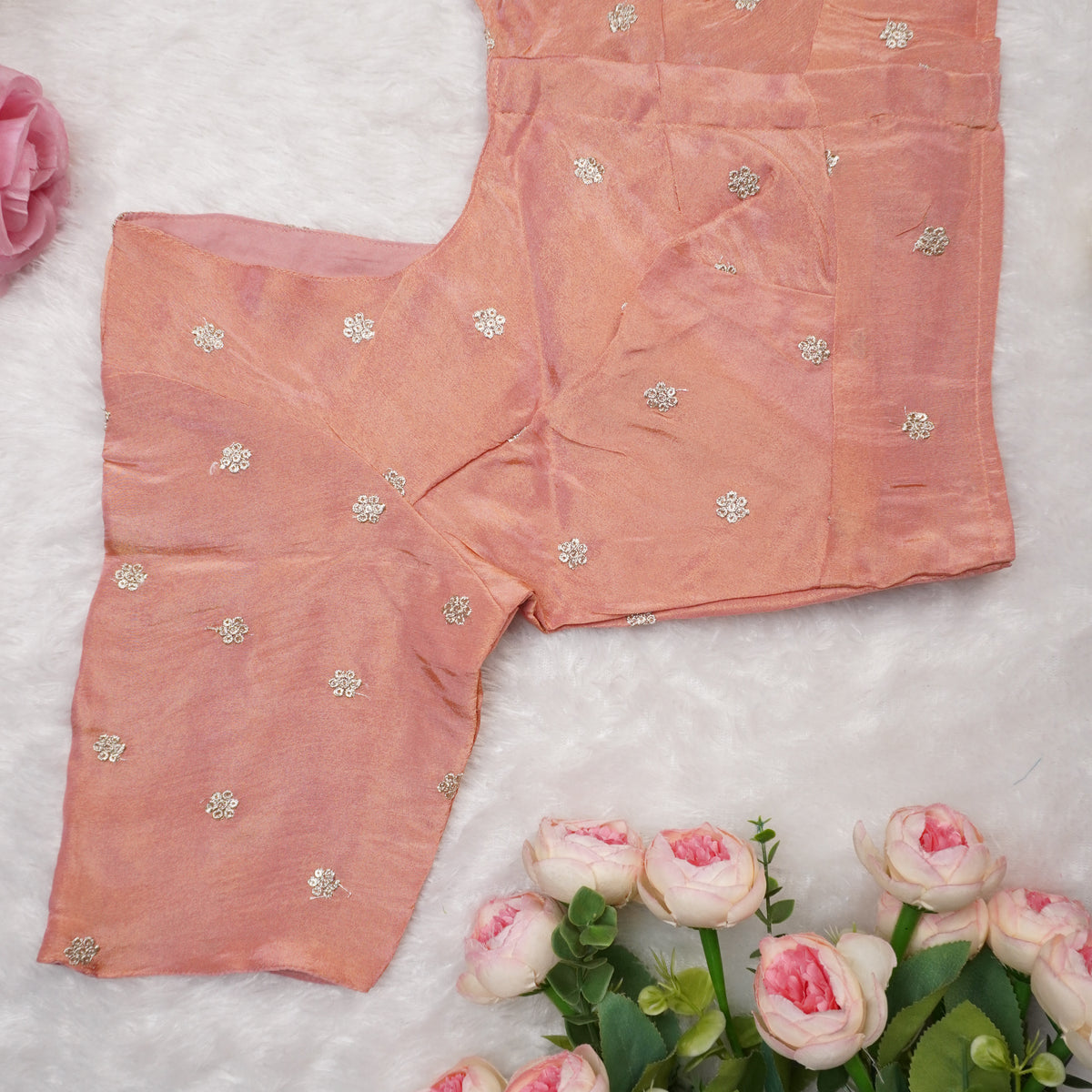 Coral Bloom Blouse